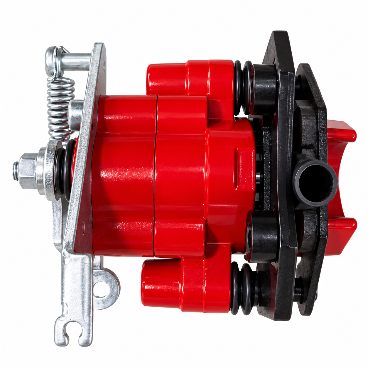 Bremssattel hinten rechts PFC rot für Ligier / Microcar / Dué