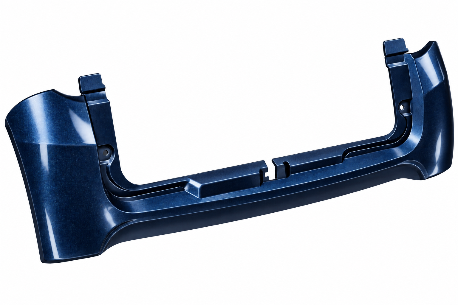 Heckschürze / Stoßstange hinten Marineblaumetallic A507 – Aixam Coupé Sensation / Emotion | 762BJ029-A507