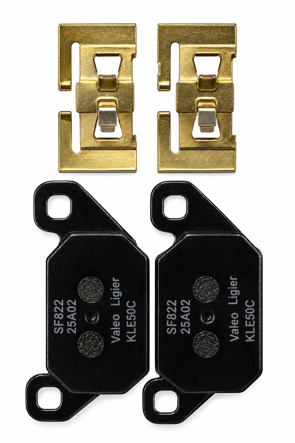 Bremsbelagsatz hinten für Ligier JS50 / JS60 / Myli, Microcar M.GO 6 / Dué 6