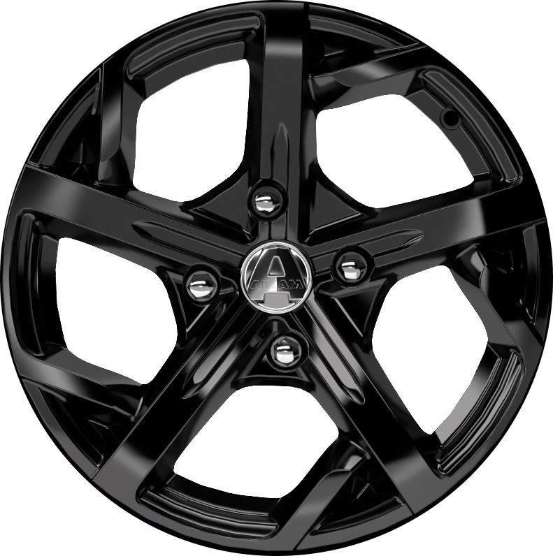 Alufelge "Seven-Style" schwarz 15"