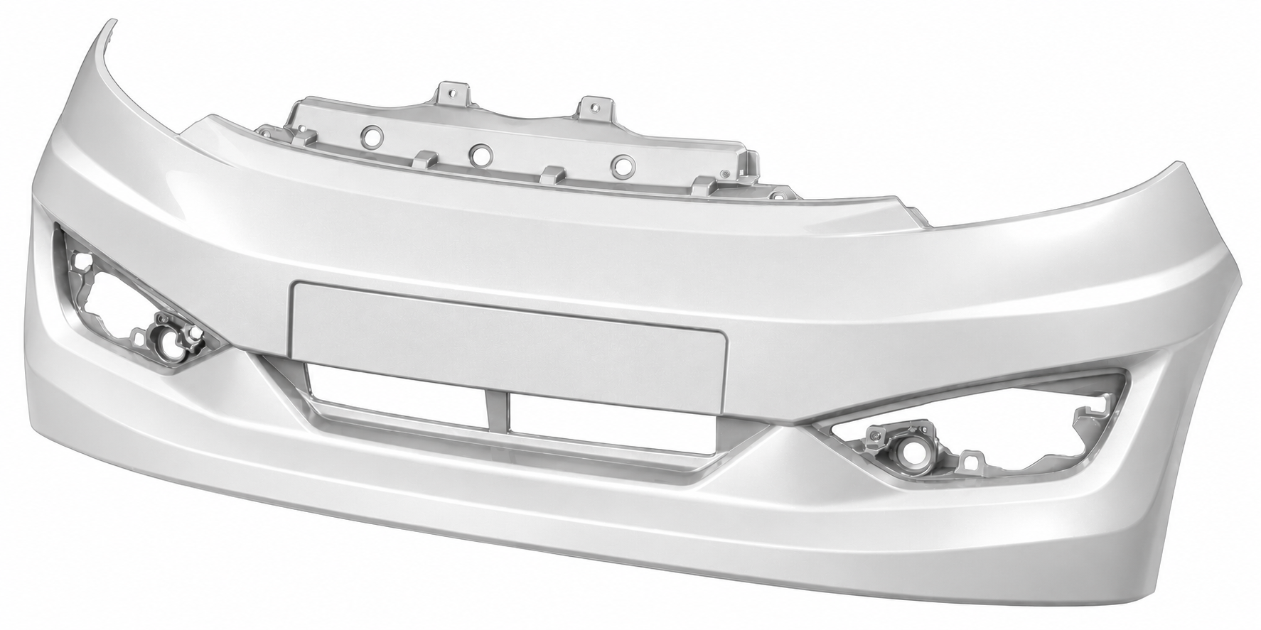 Stoßschutz vorne Perlmuttweiß A408 – Aixam Vision City / Coupé | 7AY019A-A408