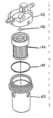 Dieselfilter kompl.neu