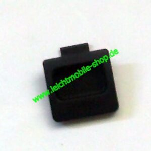 Verschluß Schwarz matt