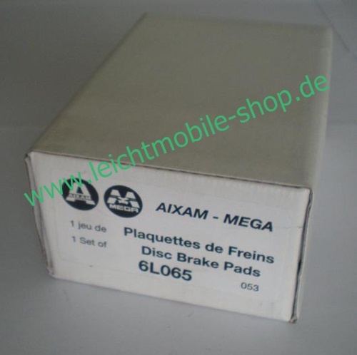 Bremsbelagset 500 vorne