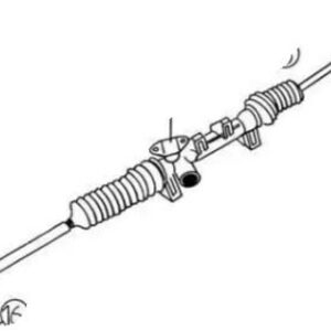 Lenkgetriebe Aixam kompl.